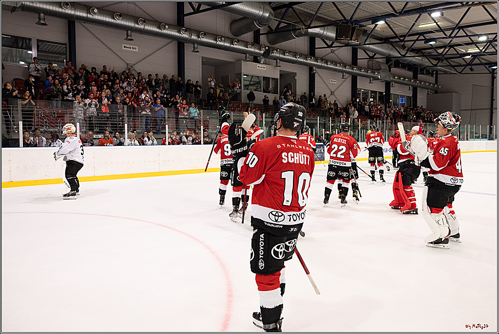 PENNY DEL 1. Testspiel Koelner Haie - Loewen Frankfurt; Koeln, 27.08.2023